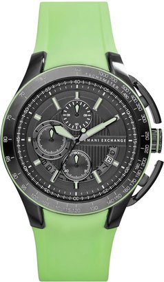 Armani Exchange AX1412 Active Gents Silicone Chronograph Watch
