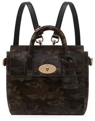 Mulberry Mini Cara Delevingne Camouflage Haircalf Bag
