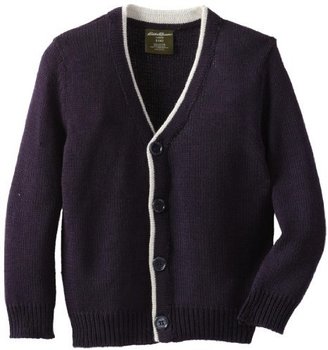 Eddie Bauer Little Boys' Cardigan with Tipping and Elbow Patches