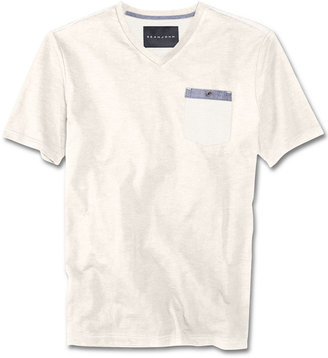 Sean John Big & Tall Key Item V-Neck Pocket T-Shirt