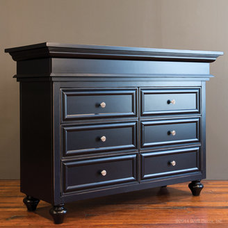 Bratt Decor Classic Double Changing Chest in Black