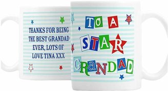 Very Personalised Star Grandad Mug