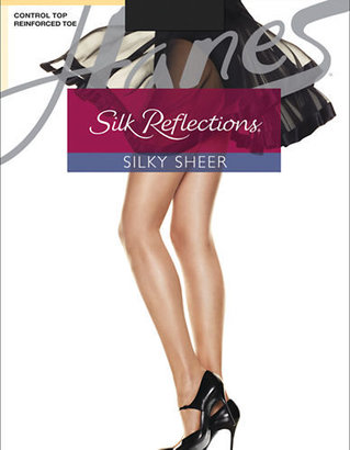 Hanes Silk Control Top Reinforced Toe