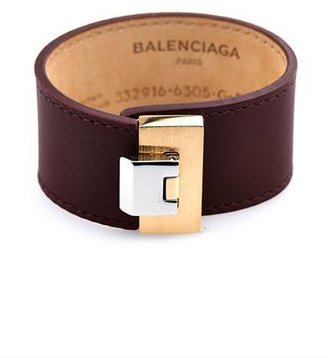 Balenciaga Le Dix leather bracelet