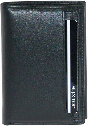 Buxton Houston RFID Leather Trifold Wallet
