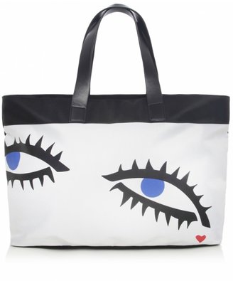 Lulu Guinness Eyes Larysa Shopper Bag