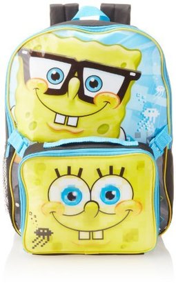 Nickelodeon Little Boys' Spongebob Backpack with Lunch