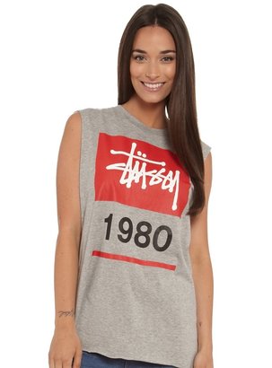 Stussy Square Custom Made Muscle Top