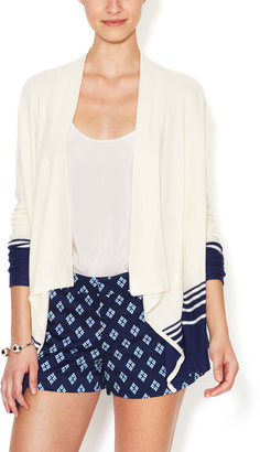 Tracy Reese Draped Front Cardigan