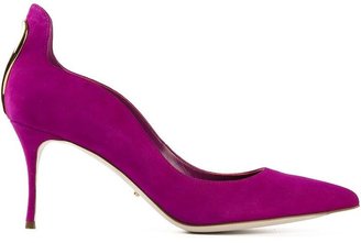 Sergio Rossi cut out detail pumps