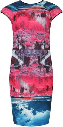 Ted Baker Ismay road to nowhere print dress