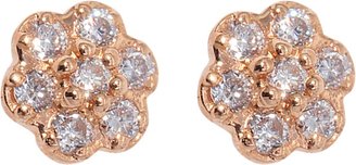 ginette_ny Diamond Lotus earrings