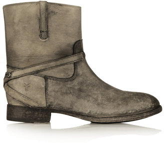 Frye Lindsay distressed leather ankle boots