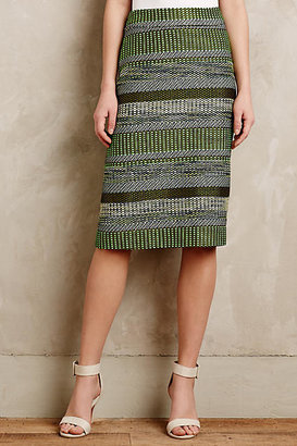Leifsdottir Striped Jade Skirt