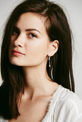 Free People Filili by Luiny Small Bar Chain Earrings