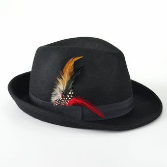 Croft & barrow® feathers fedora hat