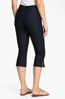 NYDJ 'Nanette' Stretch Crop Jeans (Dark Enzyme) (Petite)
