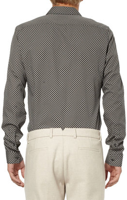 Gucci Slim-Fit Dot-Print Cotton Shirt