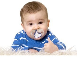 Fred & Friends 'Chill, Baby - Like' Pacifier