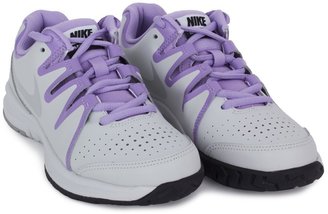 Nike Youth Lilac Vapor Court Trainers