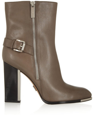 Michael Kors Janell leather ankle boots