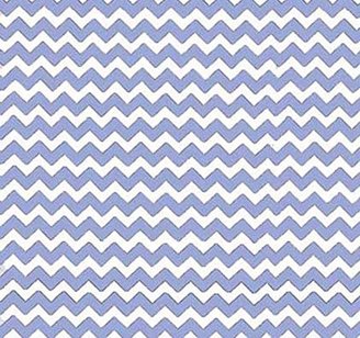 Graco SheetWorld Fitted Pack N Play Square Playard) Sheet - Baby Blue Chevron Zigzag - Made In USA - 36 inches x 36 inches ( 91.4 cm x 91.4 cm)