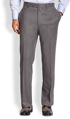 Saks Fifth Avenue Flannel Trousers