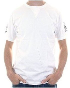 Evisu t-shirt mo League crest Winter White short sleeve top