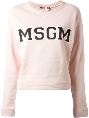 MSGM logo sweatshirt