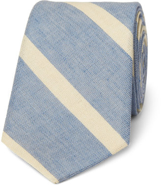 J.Crew Slim Cotton and Linen-Blend Tie