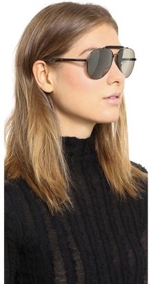 Givenchy Top Bar Aviator Sunglasses