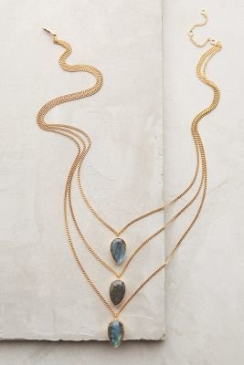Anthropologie Triolet Layered Necklace