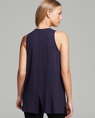 Vince Camuto Embellished Front Seam Tank