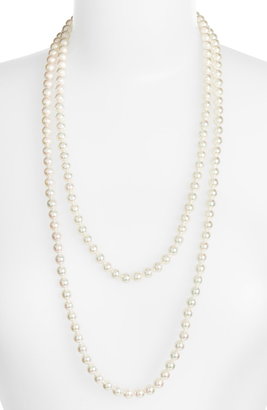 Majorica 8mm Round Pearl Endless Rope Necklace
