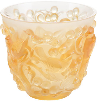 Lalique Avallon Vase - Amber