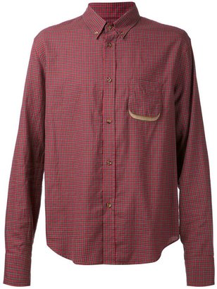 Band Of Outsiders button down plaid shirt
