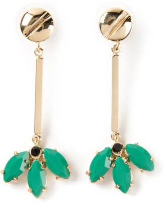 Marc by Marc Jacobs painted stone pendant earrings