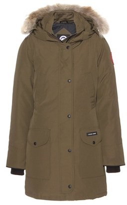 Canada Goose Trillium Down Jacket With Fur-trimmed Hood