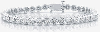 Fine Jewelry 1/2 CT. T.W. Diamond Sterling Silver Bracelet