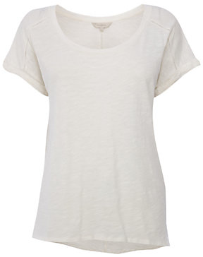 Josie Wishbone Jersey T-shirt, White
