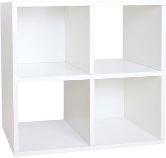 Way Basics Eco Modern Quad Cube - White