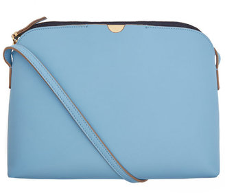 The Row Sky Blue Multi-Pouch Smooth Leather Bag