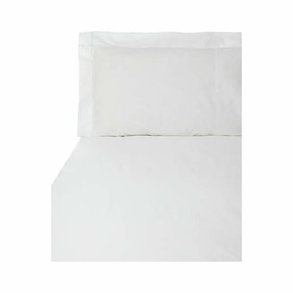 Yves Delorme Athena blanc single flat sheet