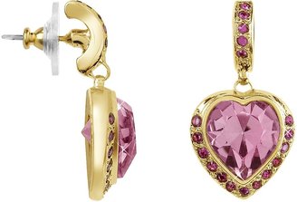A-Z Collection Heart Drop Earrings