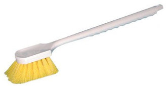b-ROOM Magnolia Brush Utility Brushes - #73n long handle whitenylon fende