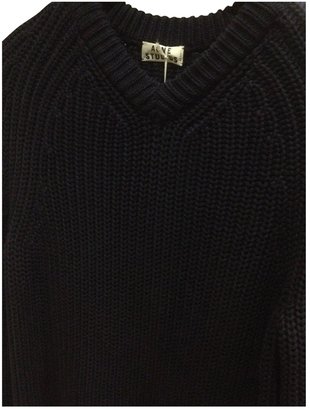 Acne Studios Blue Cotton Knitwear & Sweatshirt