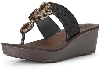 grendha Jewelled Wedge Sandals