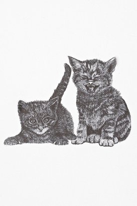 UO 2289 Plum & Bow Cozy Cats Wall Decal Set