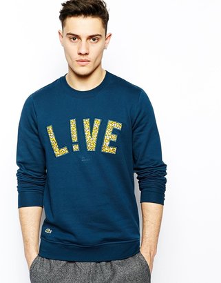 Lacoste Live Sweatshirt with Applique
