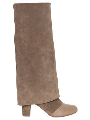 See by Chloe See By Chloe' - 70mm Suede And Calf Boots
